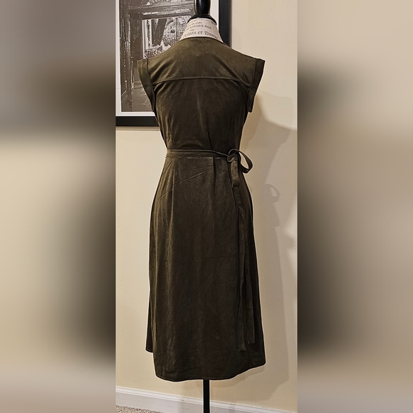 NWT Banana Republic sz 6P green dress - Picture 2 of 14